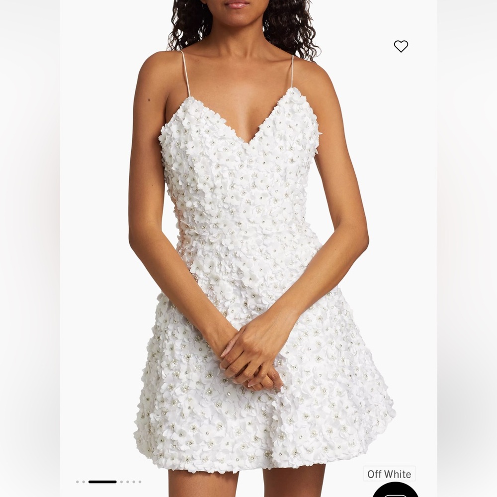 Alice + Olivia

Domenica Floral Embellished Minidress